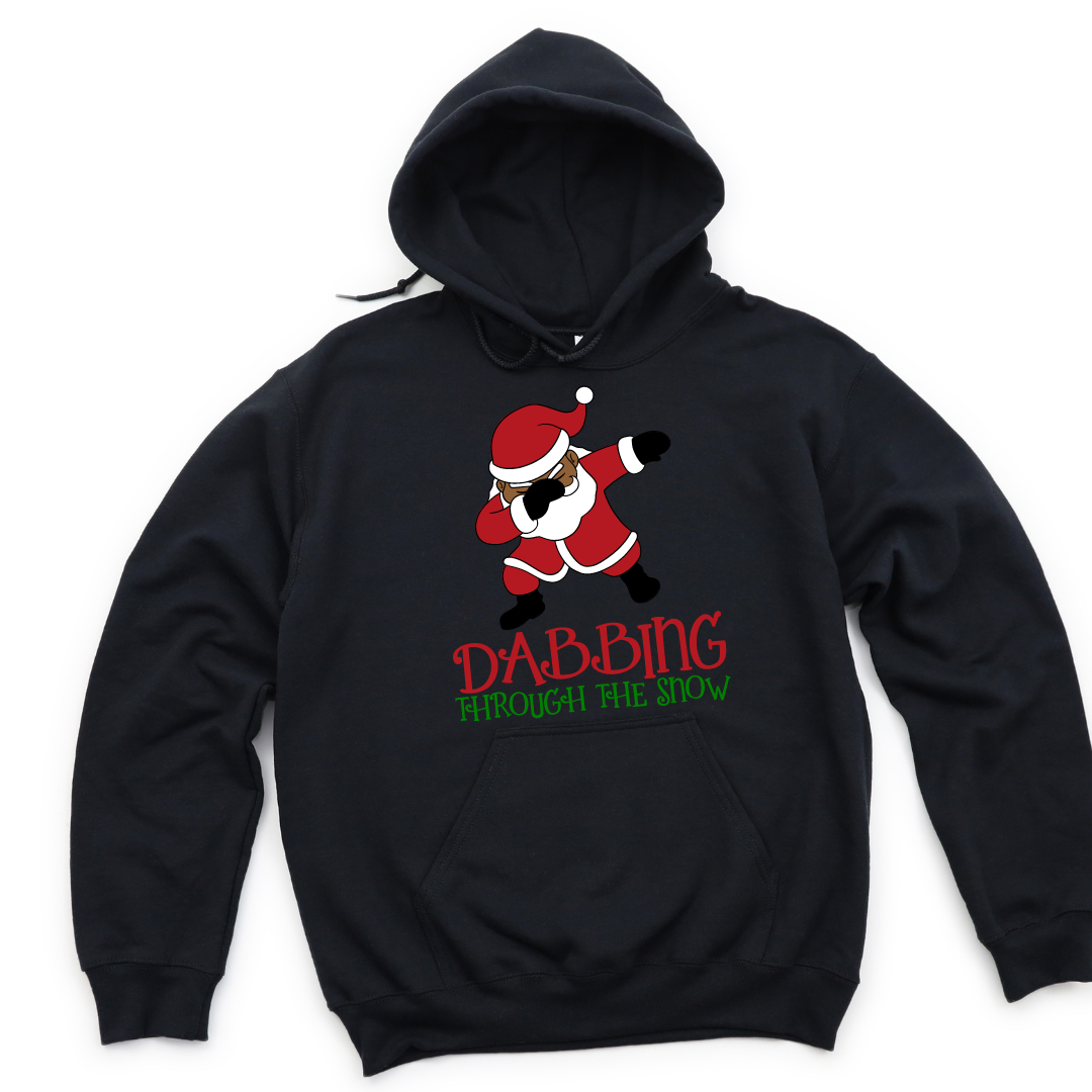 Dabbing santa hoodie hotsell