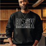 Black Excellence Crewneck Sweater