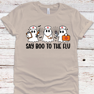 Boo to the Flu Tee