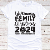 Personalized Family Christmas Tee