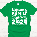 Personalized Family Christmas Tee