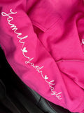 *PERSONALIZED* Heart on my Sleeve Hoodie