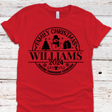 Personalized Christmas Memories Tee