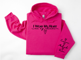 *PERSONALIZED* Heart on my Sleeve Hoodie