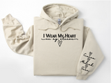 *PERSONALIZED* Heart on my Sleeve Hoodie