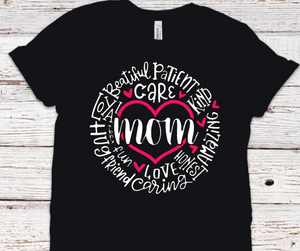 Mom words Tee