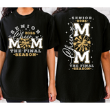 Senior Cheer Mom Tee w/Glitter
