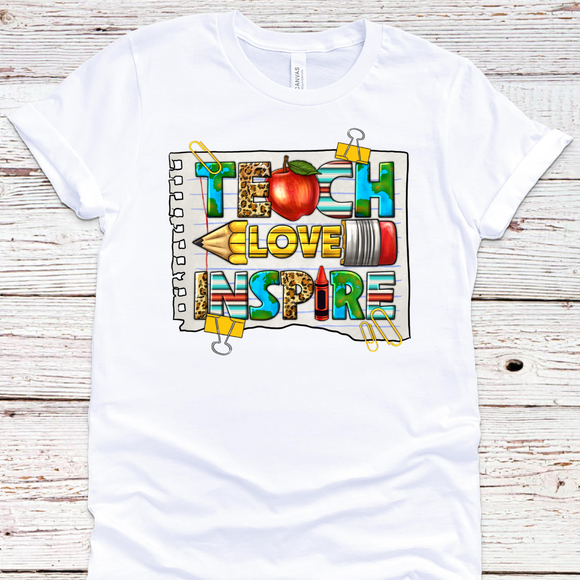 Teach Love Inspire Full Color Tee