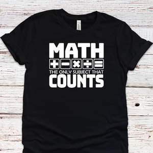 Math Counts Tee