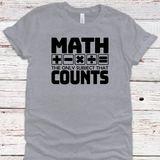 Math Counts Tee