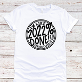 2022% Done Grad Tee