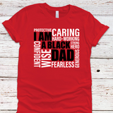 Black Dad Tee