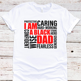 Black Dad Tee