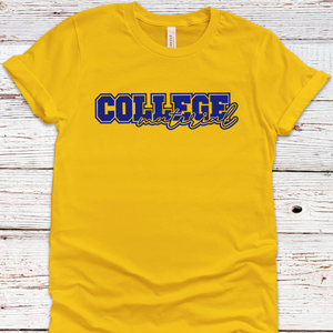 College Material Tee