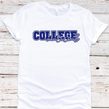 College Material Tee