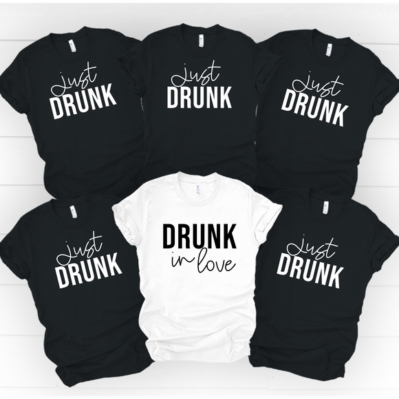 Drunk in Love Bridal Party Tee