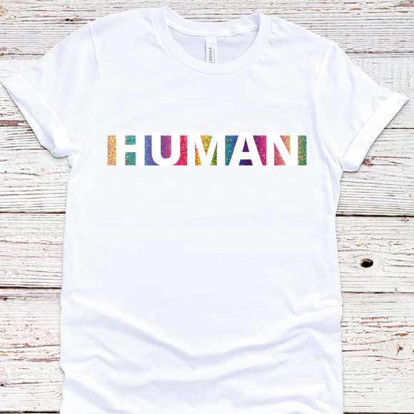 Rainbow Human Tee