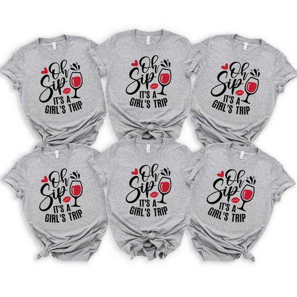 Oh Sip Girls Trip Tee