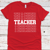 Teacher Repeat Tee